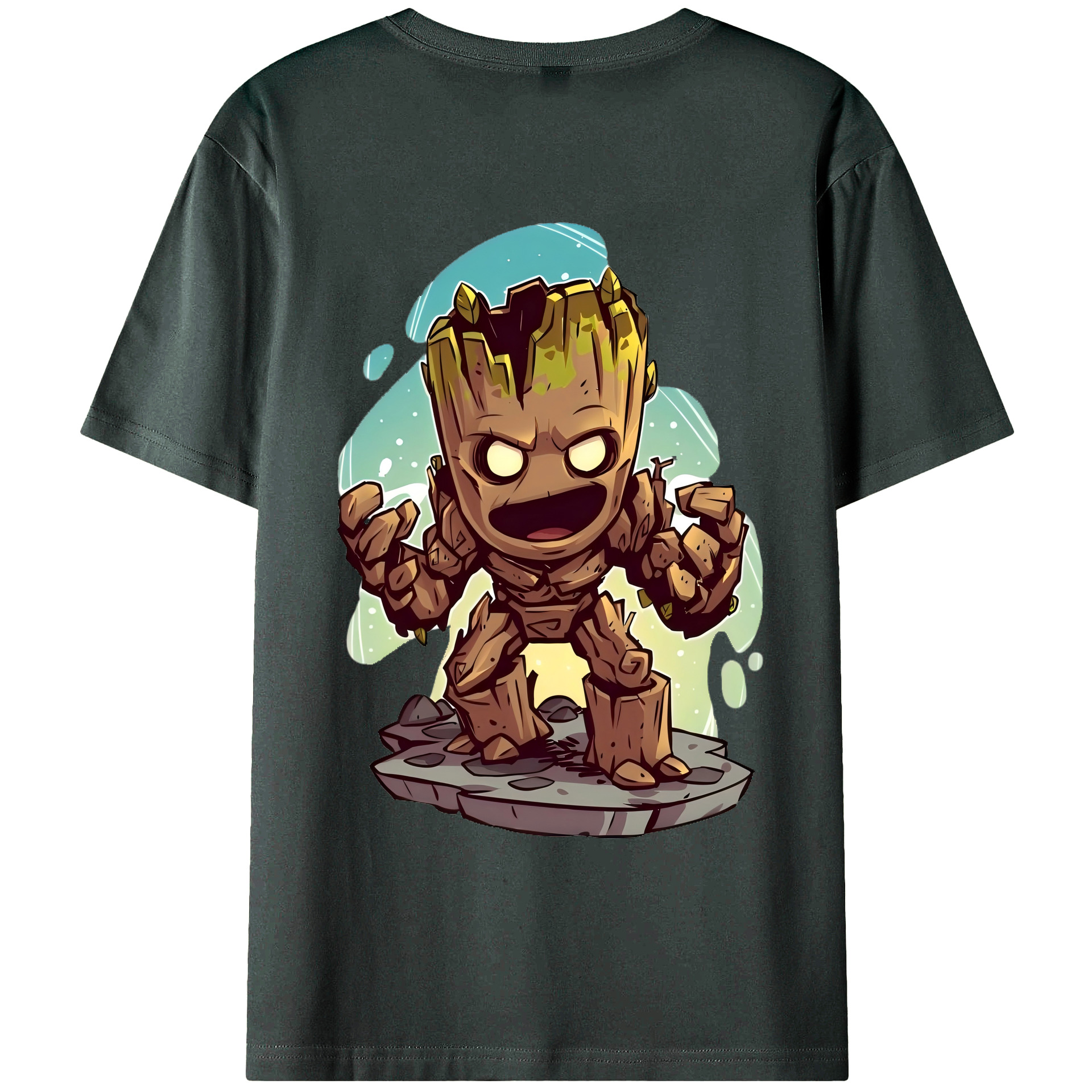 （画像用） アベンジャーズ The Avengers 綿100％ メンズ半袖Tシャツ（バックプリント） 通気性